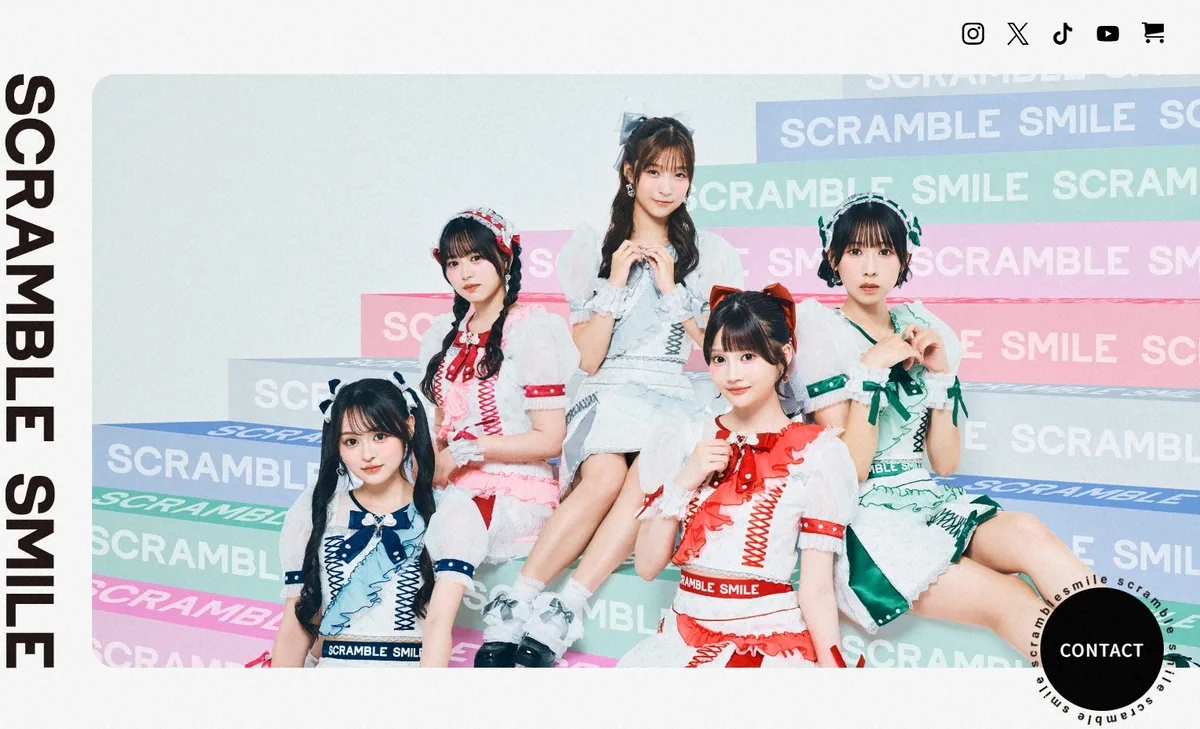 5人組「SCRAMBLE SMILE」ライブ直前に過半数が体調不良、当日出演を緊急辞退