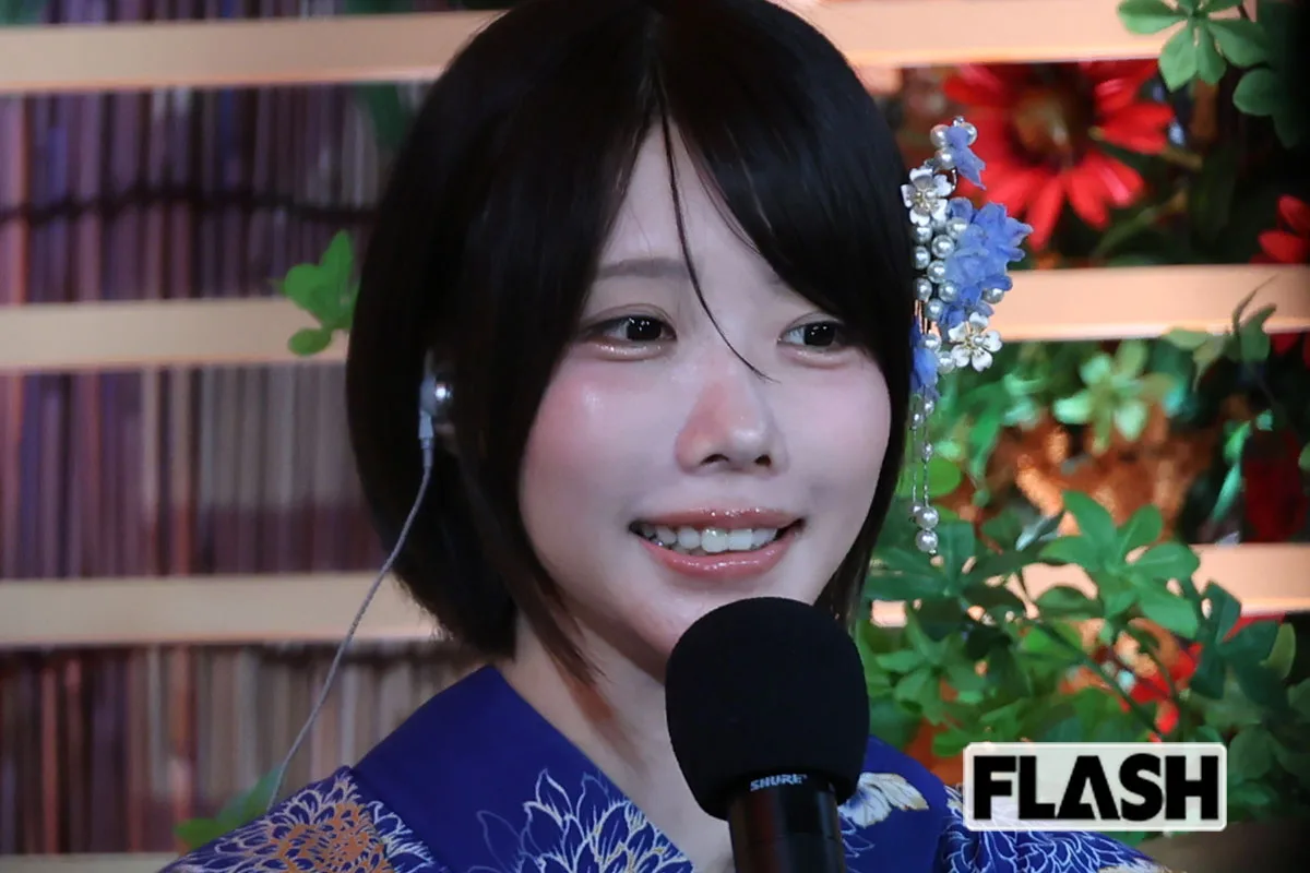 あのちゃん、浴衣で突然の雨に“ぷいっ”…テレ東女子アナ陣と隅田川花火大会で華麗競演