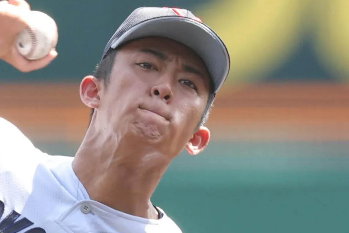 甲子園最速156キロ！横浜高・織田翔希に米球団殺到、契約金5億円超も視野